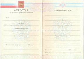 Аттестат за 9 класс 2007-2010 в Братске